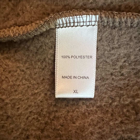 KOOLABURRA BY UGG Brown Sherpa Cardigan Size XL NWOT - Picture 5 of 5